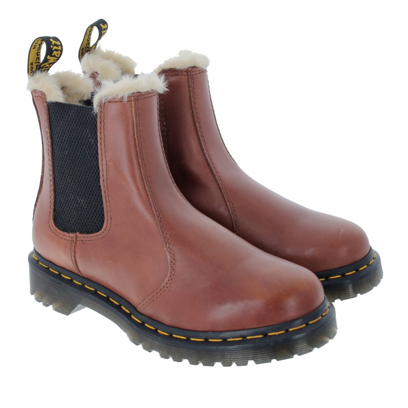 Dr martens clearance leonore fur